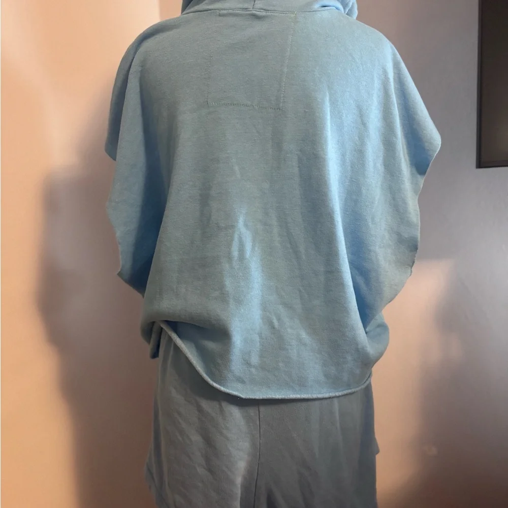 Aviator Nation Light Blue Women's Shorts - Picture 5 of 7